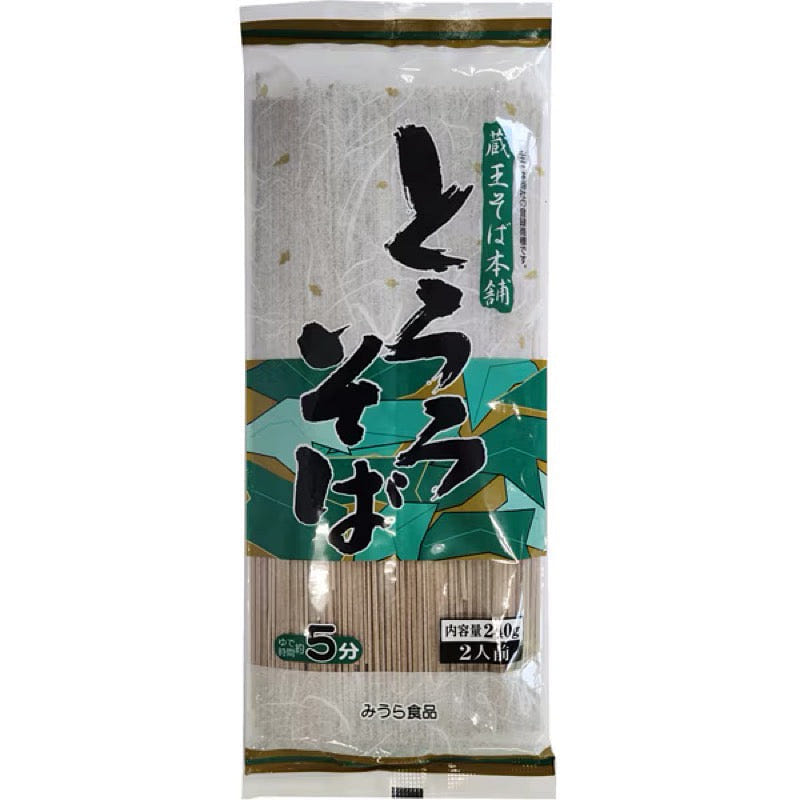 Miura Shokuhin Tororo Buckwheat Soba 240g 1 each