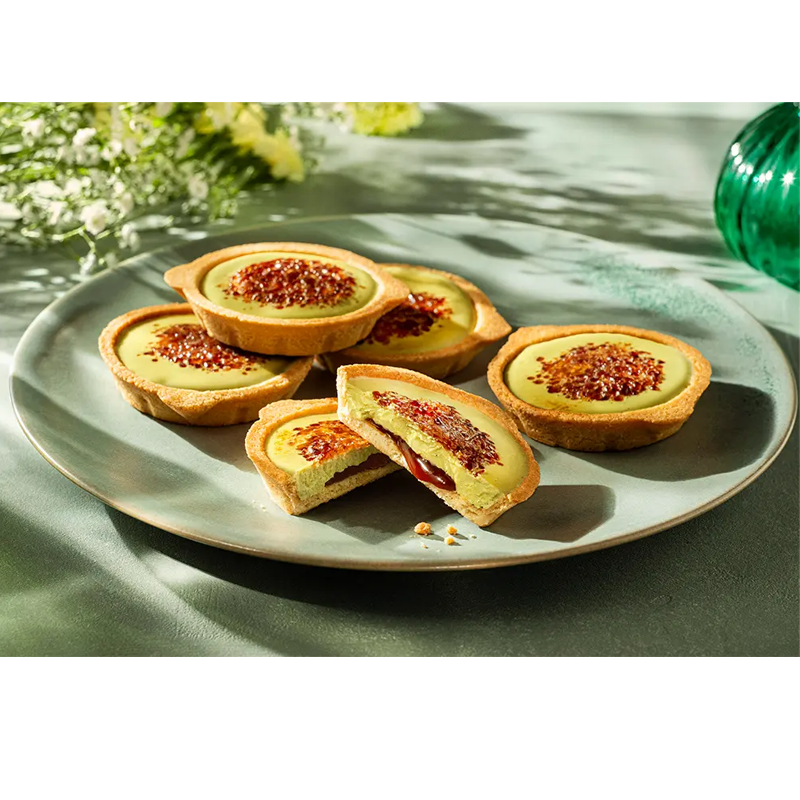 Get BRULEE MERIZE Pistachio Cream Tarts Pack of 5 pcs Delivered