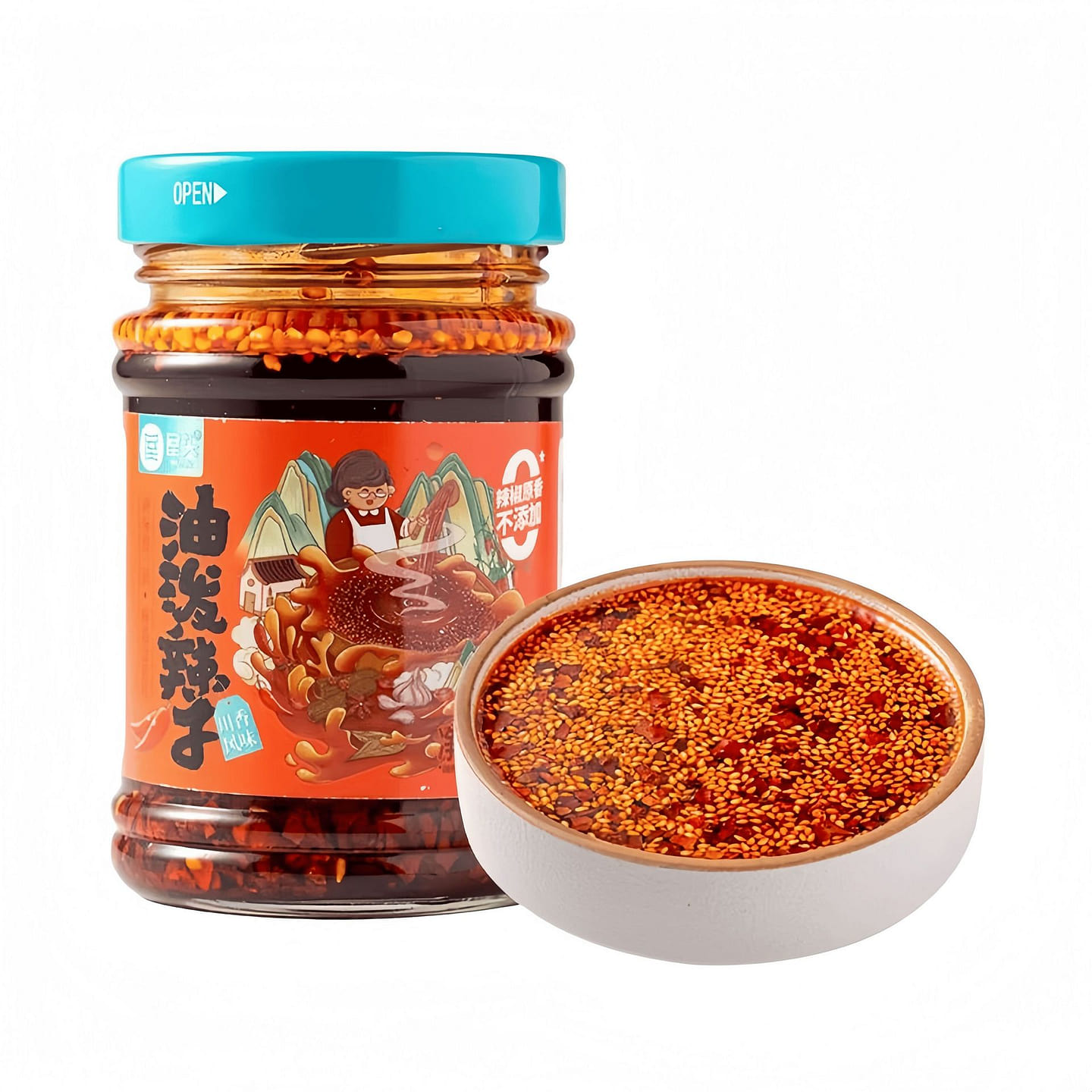 210g bottle of chili oil 210 g