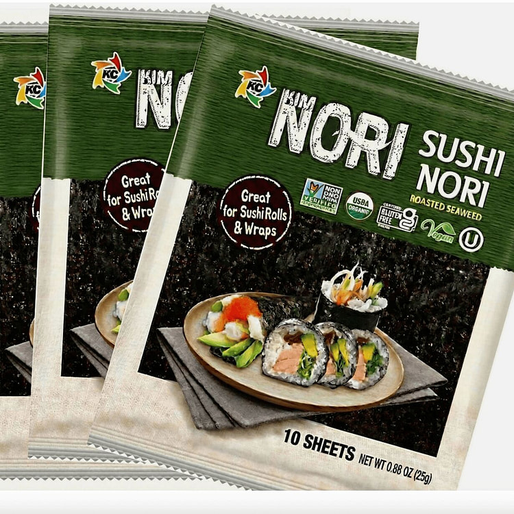 Roasted Seaweed Sushi Nori 25g, 30 sheets 30 pack
