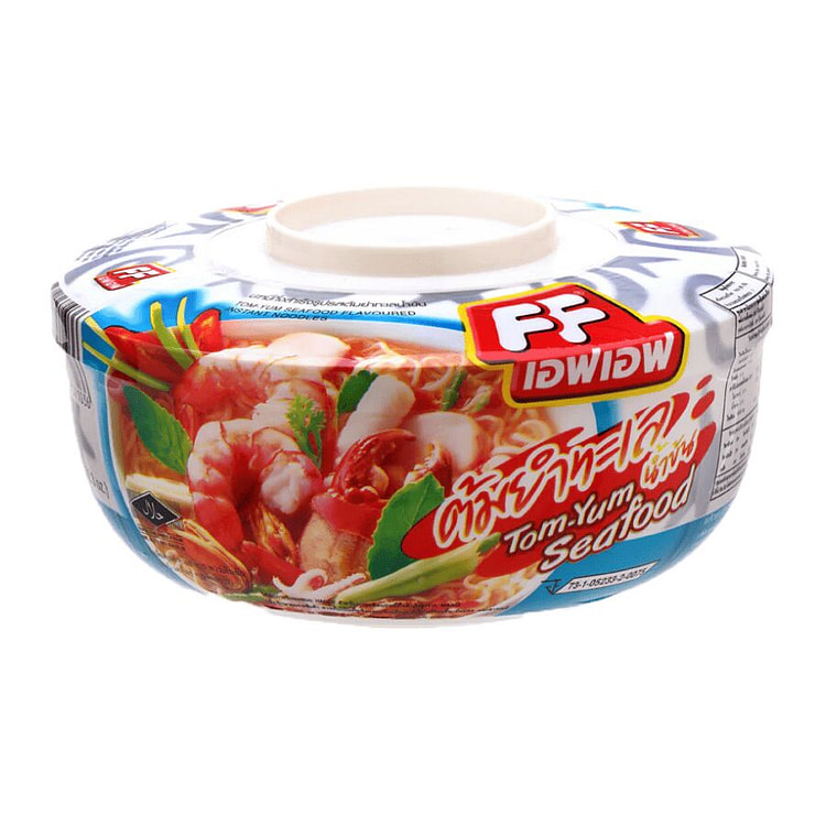 FF Tom Yum Seafood Flavoured Instant Noodles 1 each