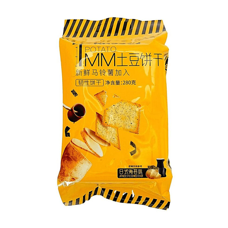 1MM 土豆饼干 日式海苔味280g 1 份