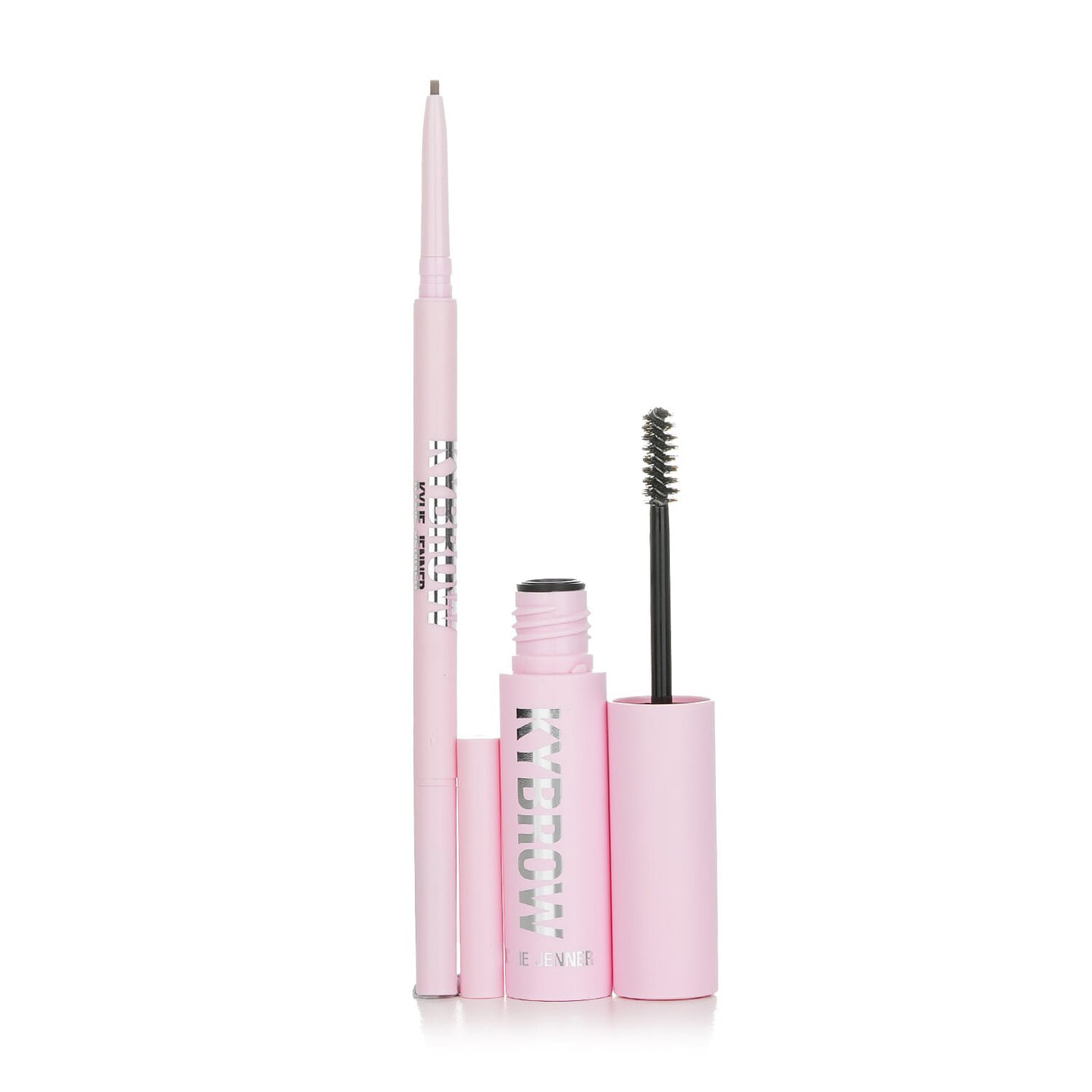 Kylie Cosmetics KyBrow Kit: Brow Gel 5ml + Brow Pencil 0.09g – # 005 Deep Brown 2 bottle