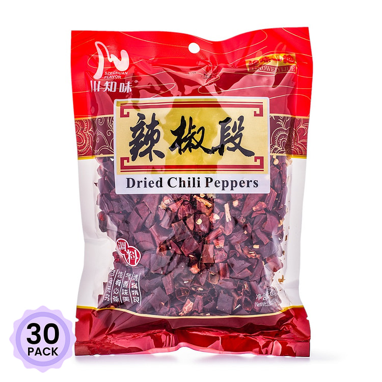 CZW Dried Chili Peppers 100 g*30 pack