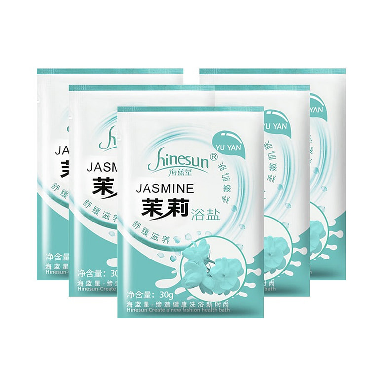 Hinesun JasmineBath Salt Soothing Nourishing 30g*5 150 g