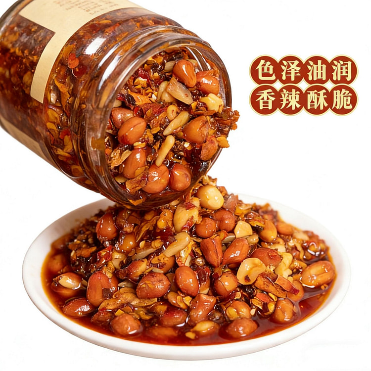 酱味熊香辣脆香酥油辣子油辣椒酱