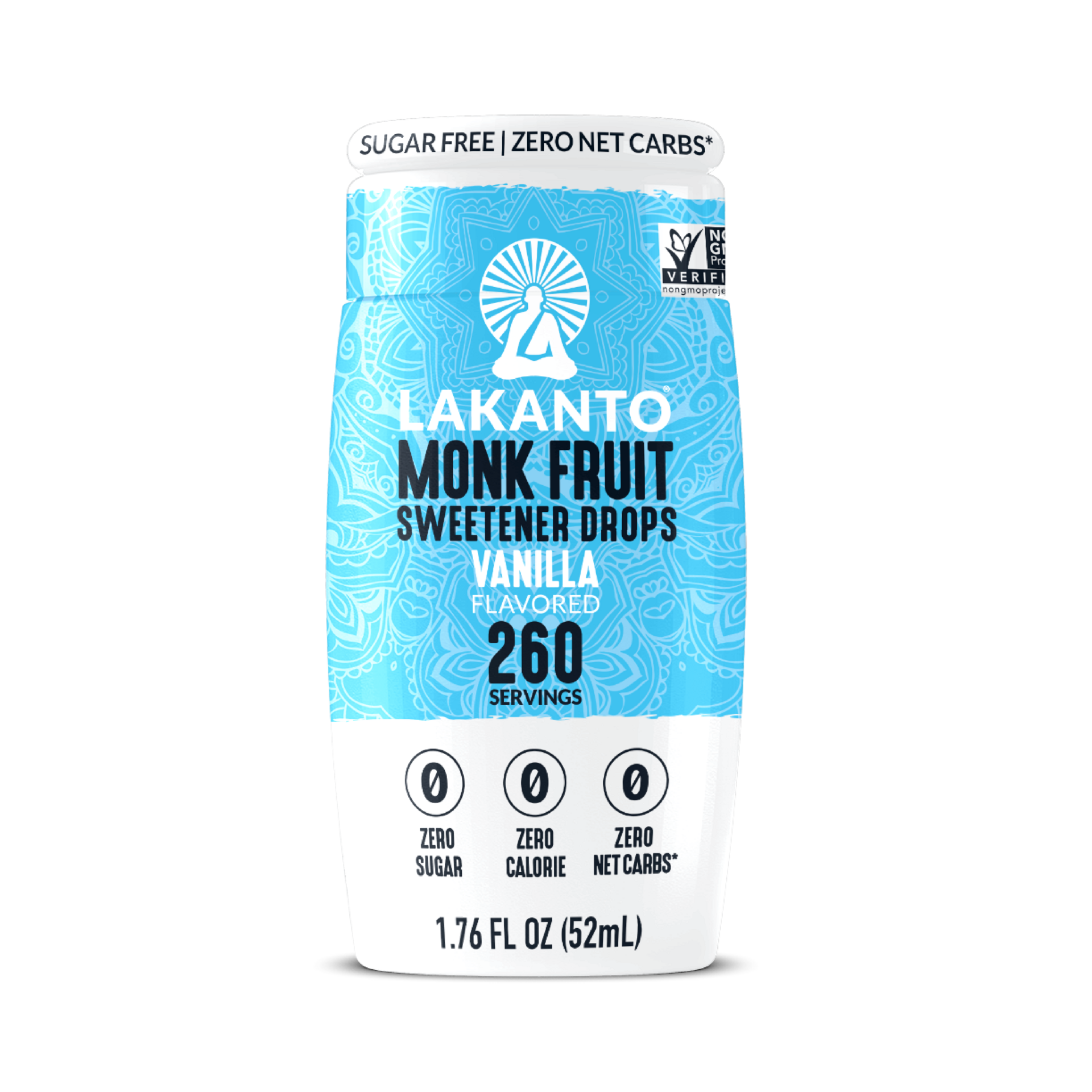 Lakanto 純羅漢果提取物 香草 1.76 液盎司