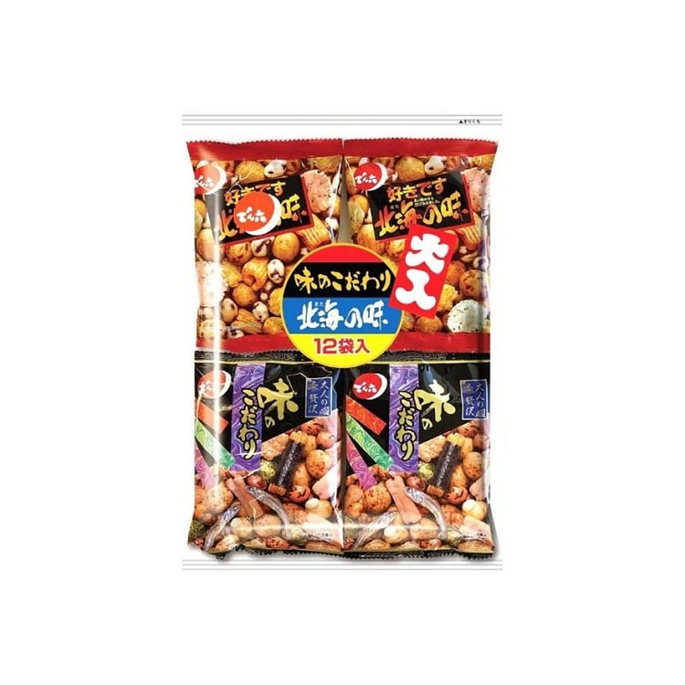 天六 混合北海之味 海鲜味香脆豆小零食 12袋