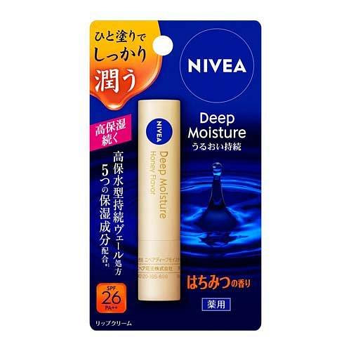 NIVEA high moisturizing lip balm honey flavor 2.2g