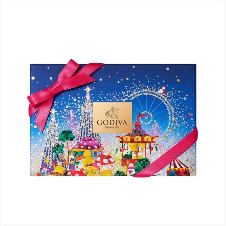 GODIVA 2024 Christmas Limited Edition Winter Wonder Chocolate 7 pieces
