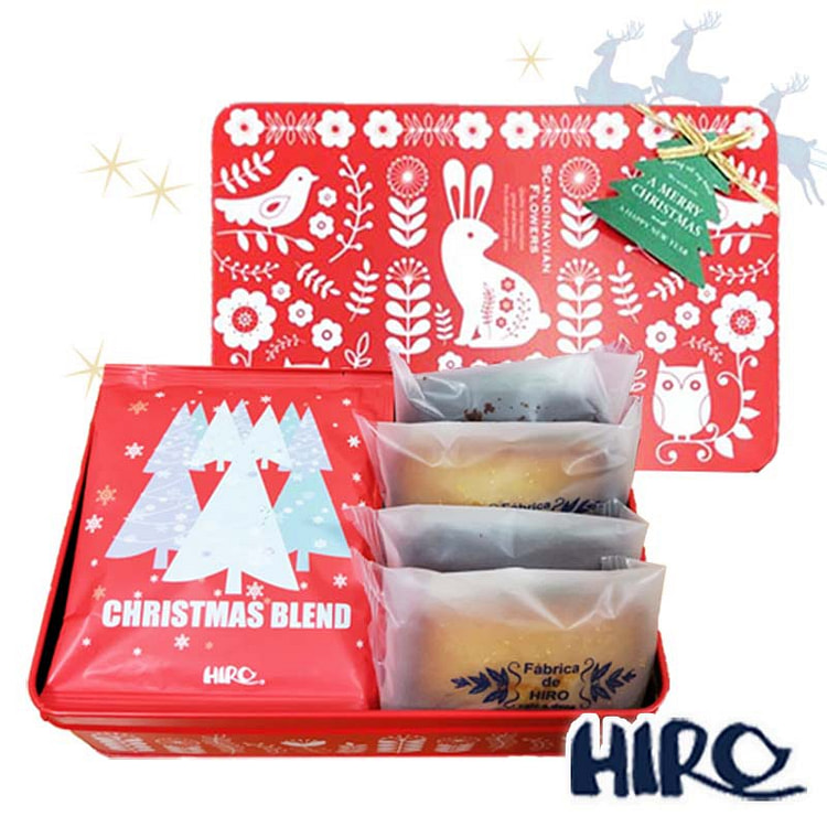 Hiro Christmas Limited Drip Coffee Cake Set 9 Pieces