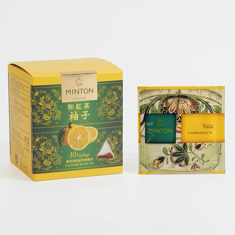 MINTON Yuzu Black Tea 2g x 10 Tea Bags 1 each