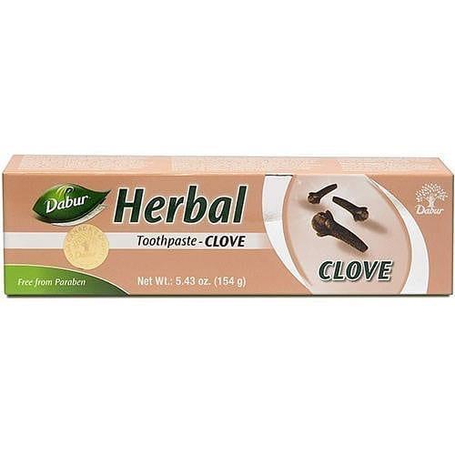 Dabur Herbal Toothpaste with Clove, 5.43 oz tube 5.43 oz