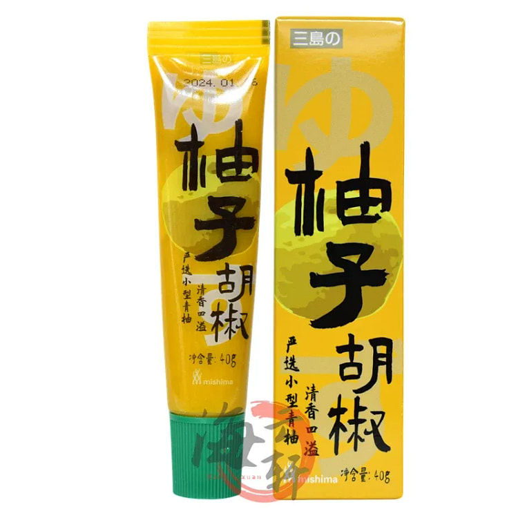 三岛  柚子胡椒酱辣椒酱   40g*1支