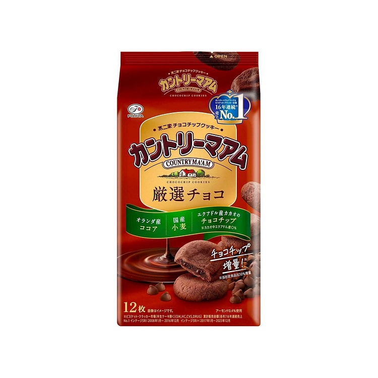 FUJIYA 巧克力香草饼干饼干派 194g