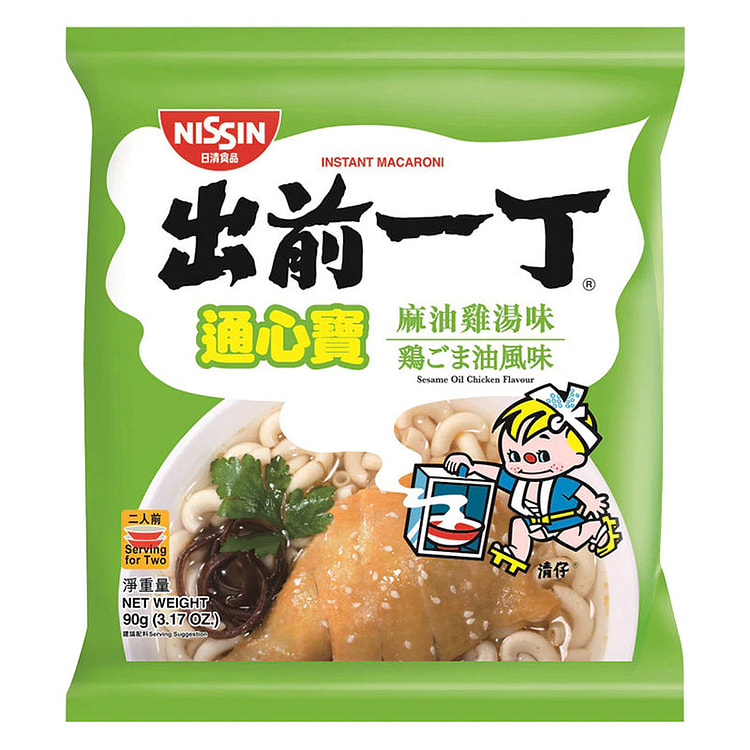 出前一丁 通心宝麻油鸡汤味 90g 1 份