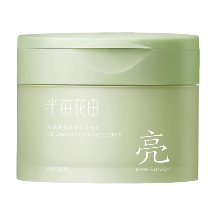 Half Acre Garden Ice Cream Scrub Courtyard Jasmine 250 g