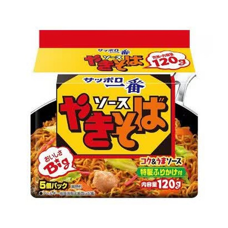 Sanyo Sapporo Ichiban Yakisoba Sauce 5-Pack