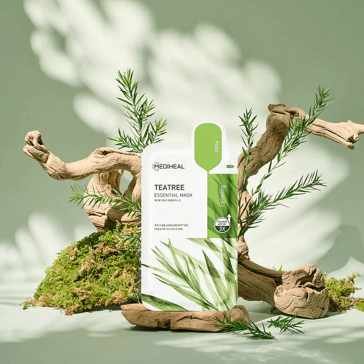 MEDIHEAL Teatree Care Solution Essential Mask 10Pcs - NEW PACKAGE