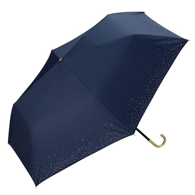 Wpc. 防紫外线 折叠晴雨伞 深蓝色 1 份