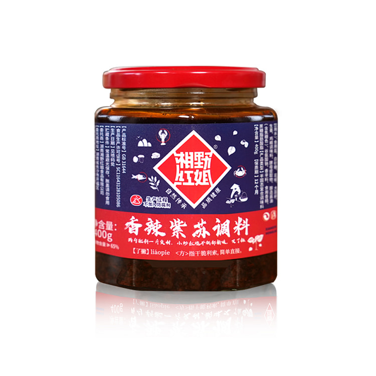 湘野红姐紫苏调味料400g*1罐