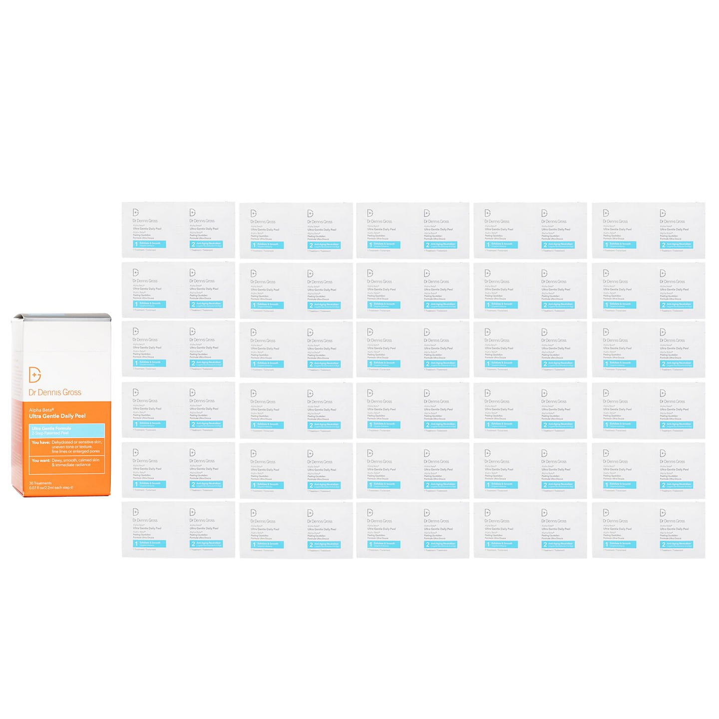 Dr Dennis Gross Alpha Beta Ultra Gentle Daily 30 each
