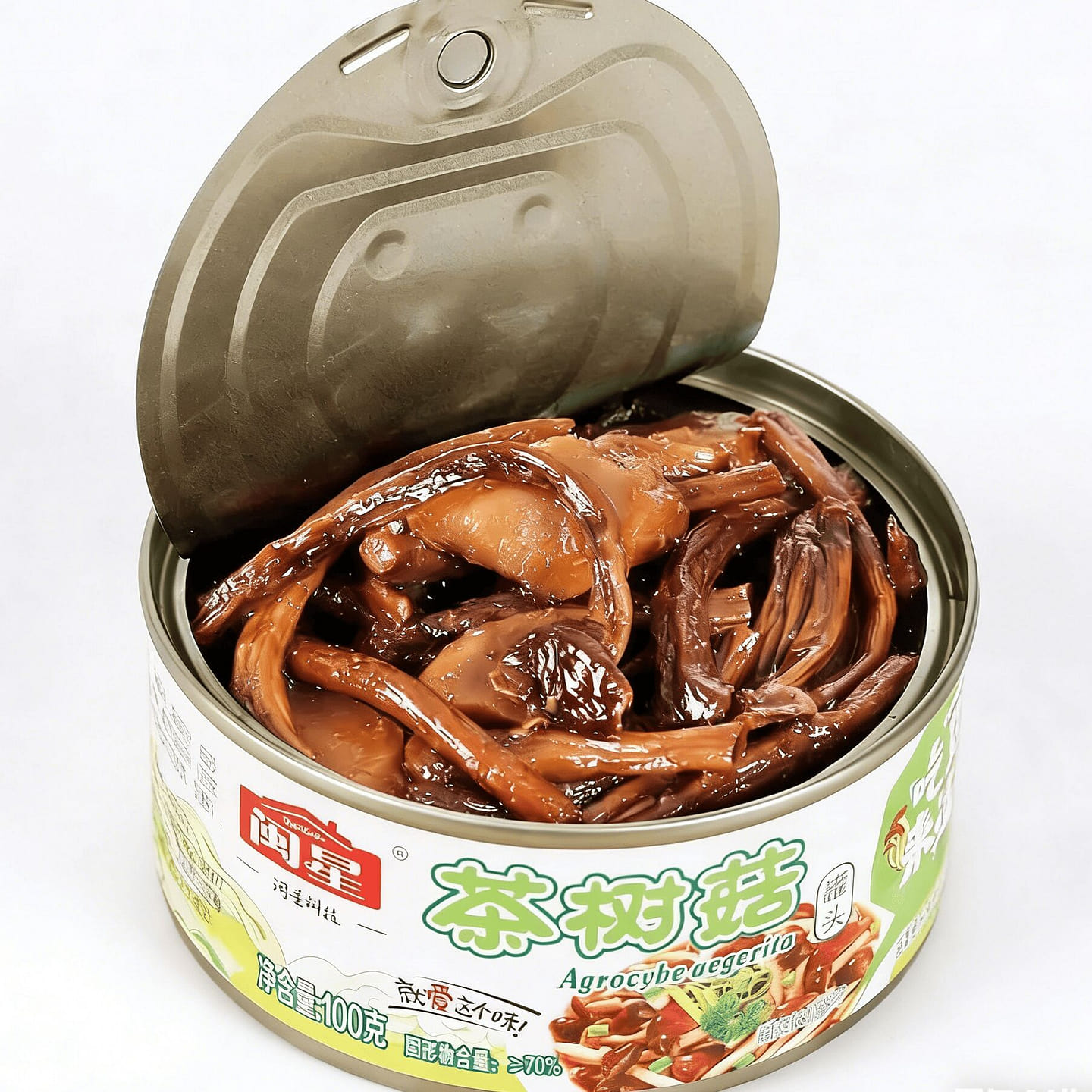 Oily Fragrant Tea Tree Mushroom Canned 100g 100 g