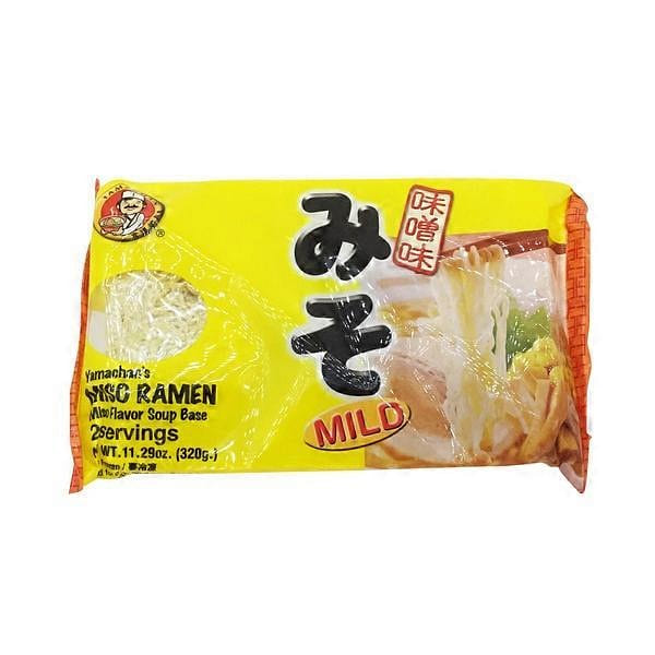 Yamachan's Miso Ramen, Miso Flavor Soup Base, Mild 2 Servings 11.29 oz