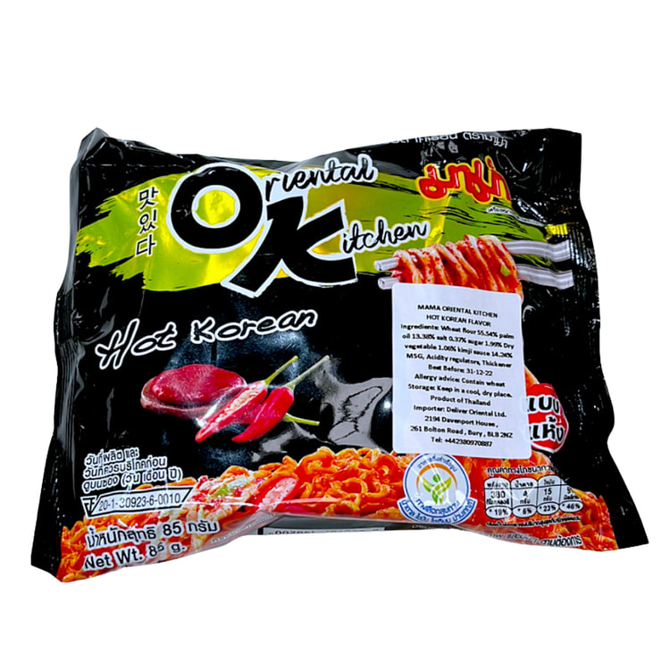 Mama Hot 韩国风味方便面 3oz