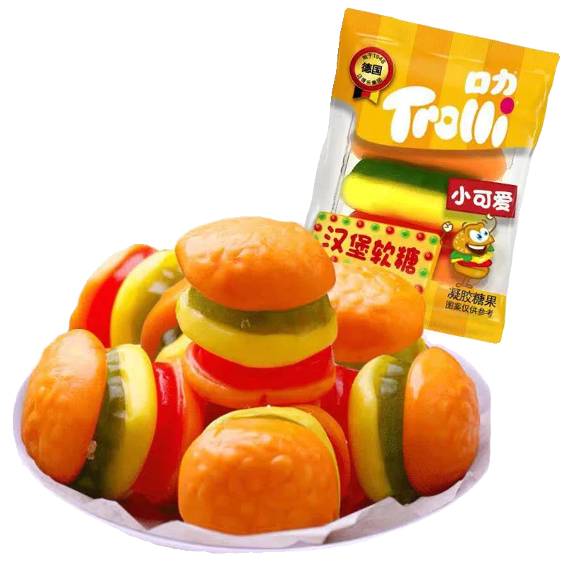 Kouli Burger Toys Soft Candy9g*1bag 9 g