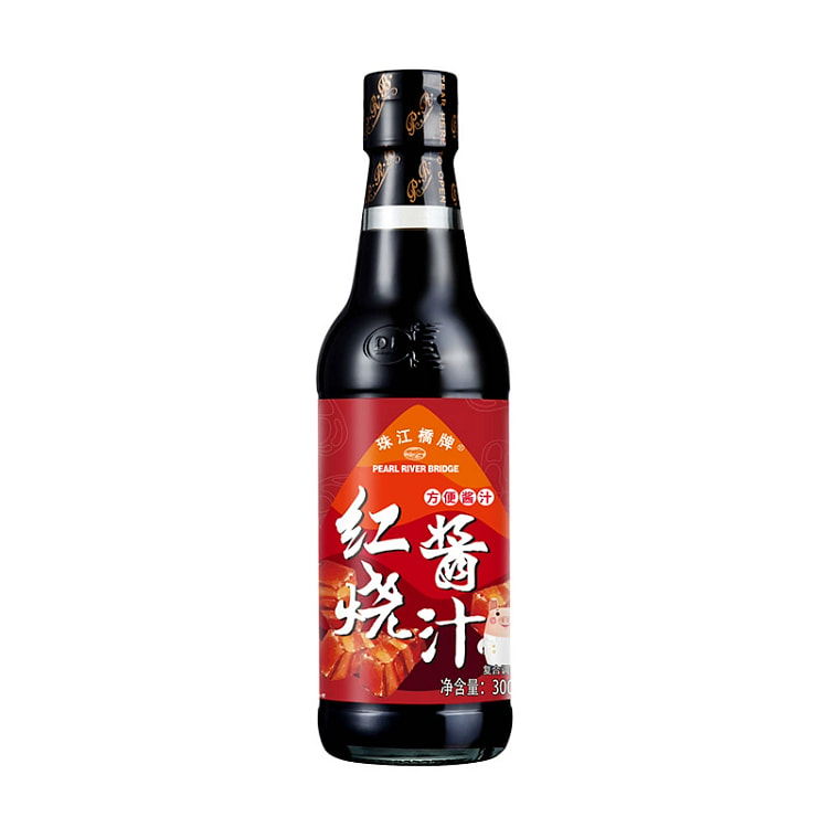 珠江桥 秘制红烧汁300ml*1瓶 正宗红烧酱汁料包排骨鱼红烧肉料理包