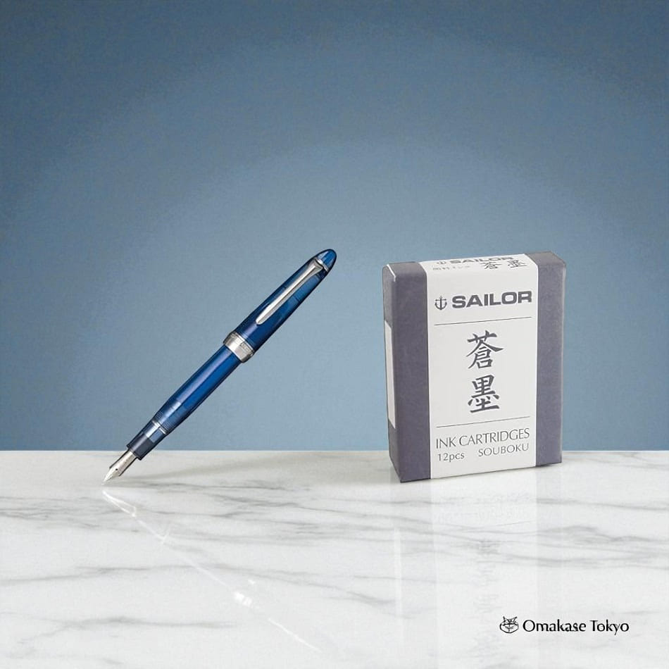 Sailor Shikiori Fountain Pen Ao-Sumi Summer Splash 12 g