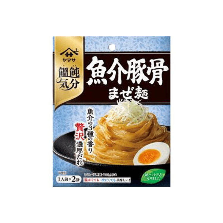 山佐酱油 馄饨风味 鱼介豚骨拌面酱 2人份装