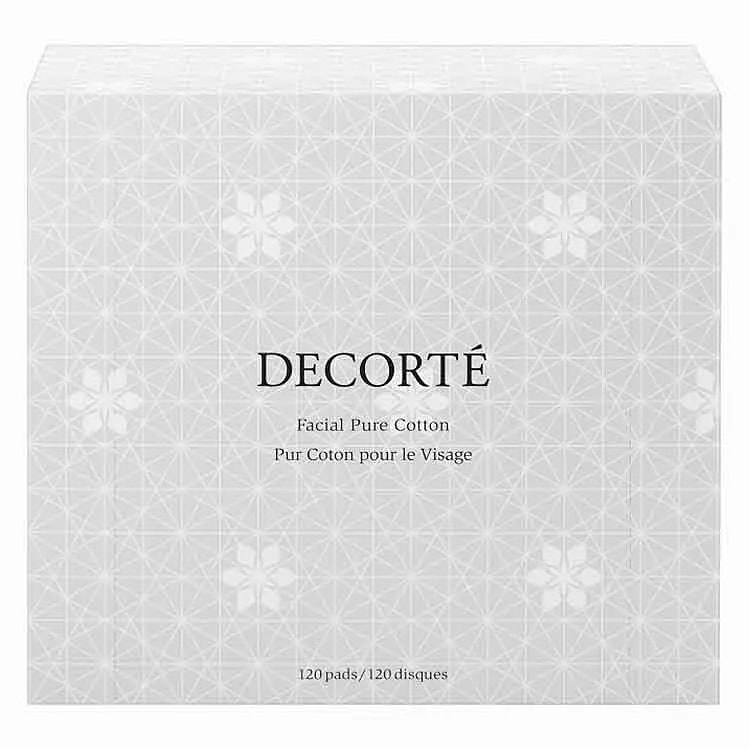 Decorte Pure Soft Cotton Pads 120pcs 1 each