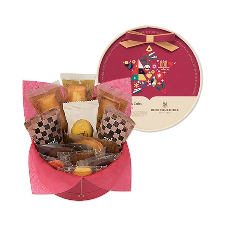 圣诞限定 费南雪蛋糕 S码礼盒（9种共12枚） 1 盒