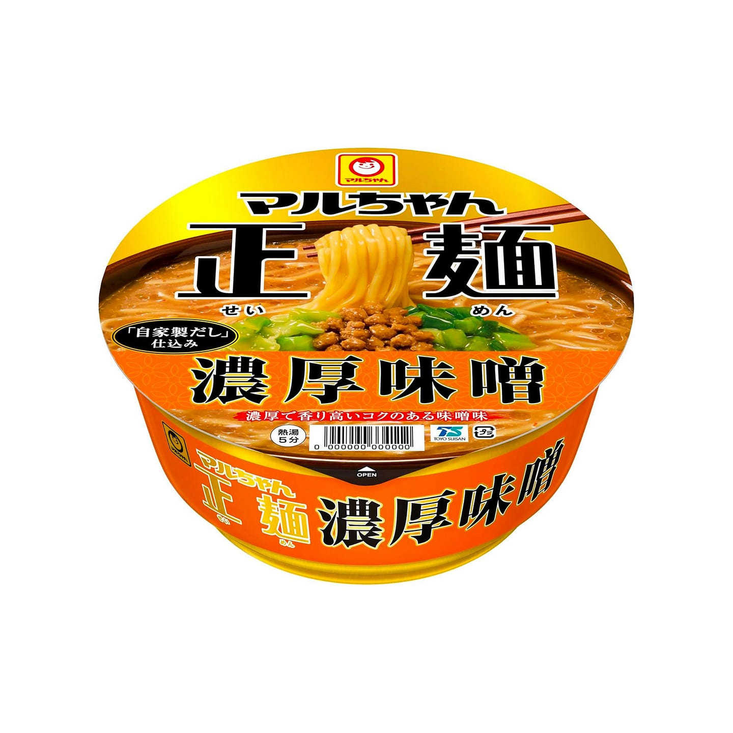 Maruchan Noodles Miso SEIMEN Cup Japanese 133g 1 each