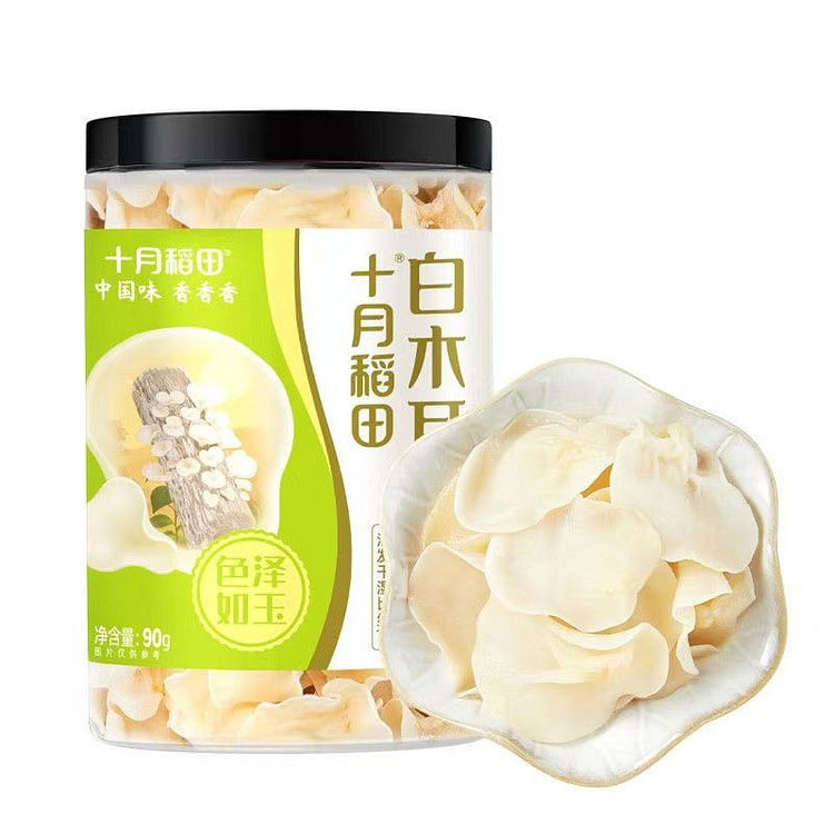 October Rice Field White Jade Wood Ear 90g*1 Jar 90 g