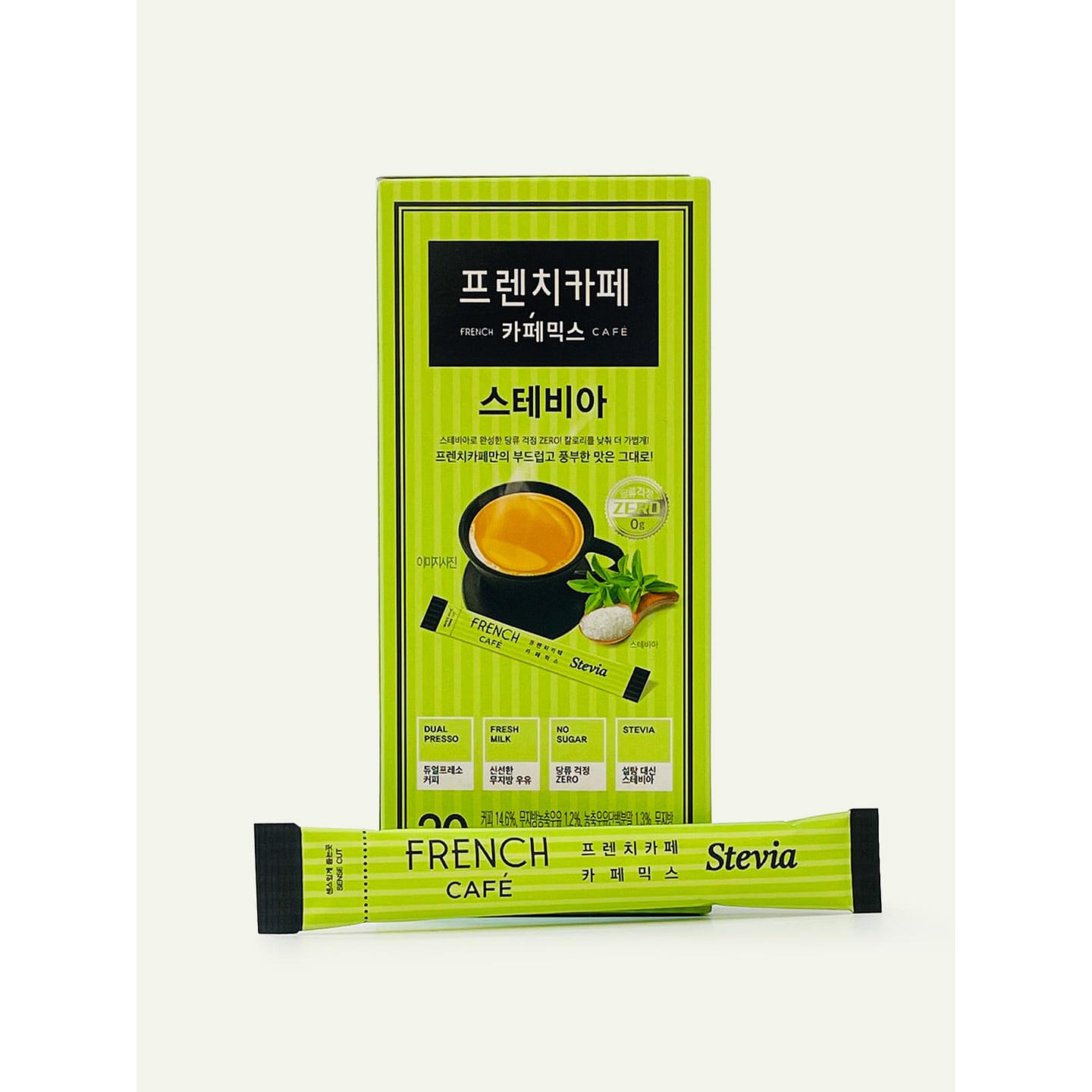 NAMYANG French Cafe "STEVIA" 3-in-1 Coffee 20T 1 box