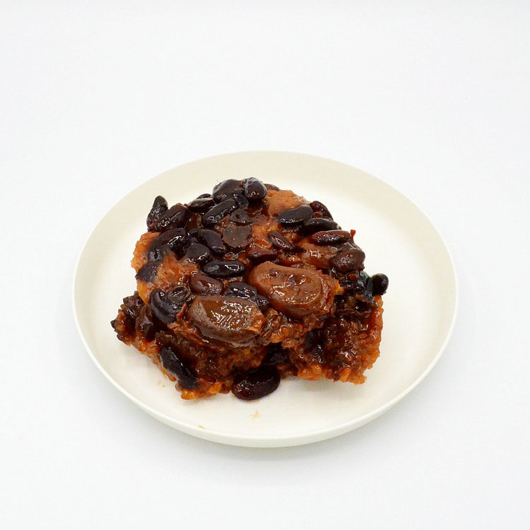 红枣蜜豆甑糕