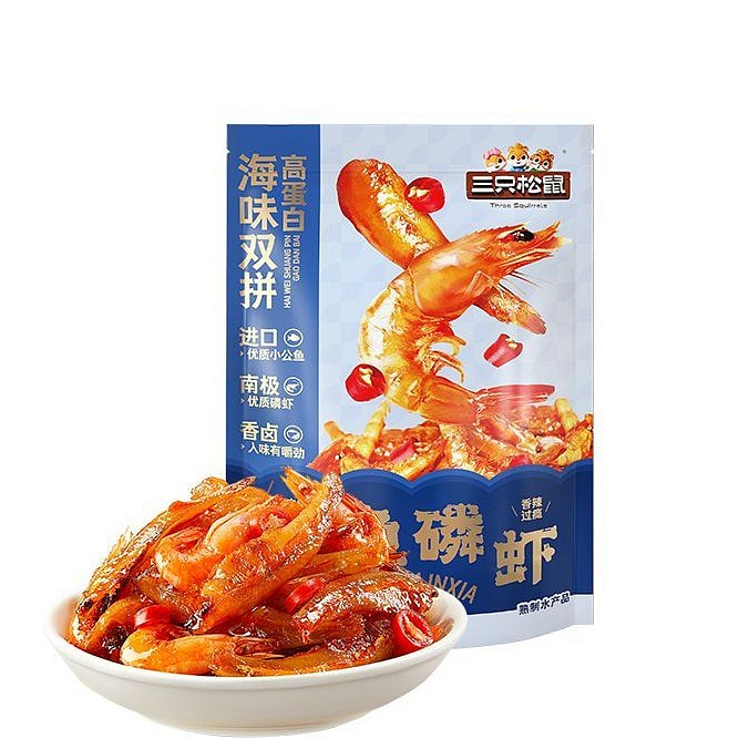 Small Fish and Krill Snack Spicy Flavor 100g 100 g