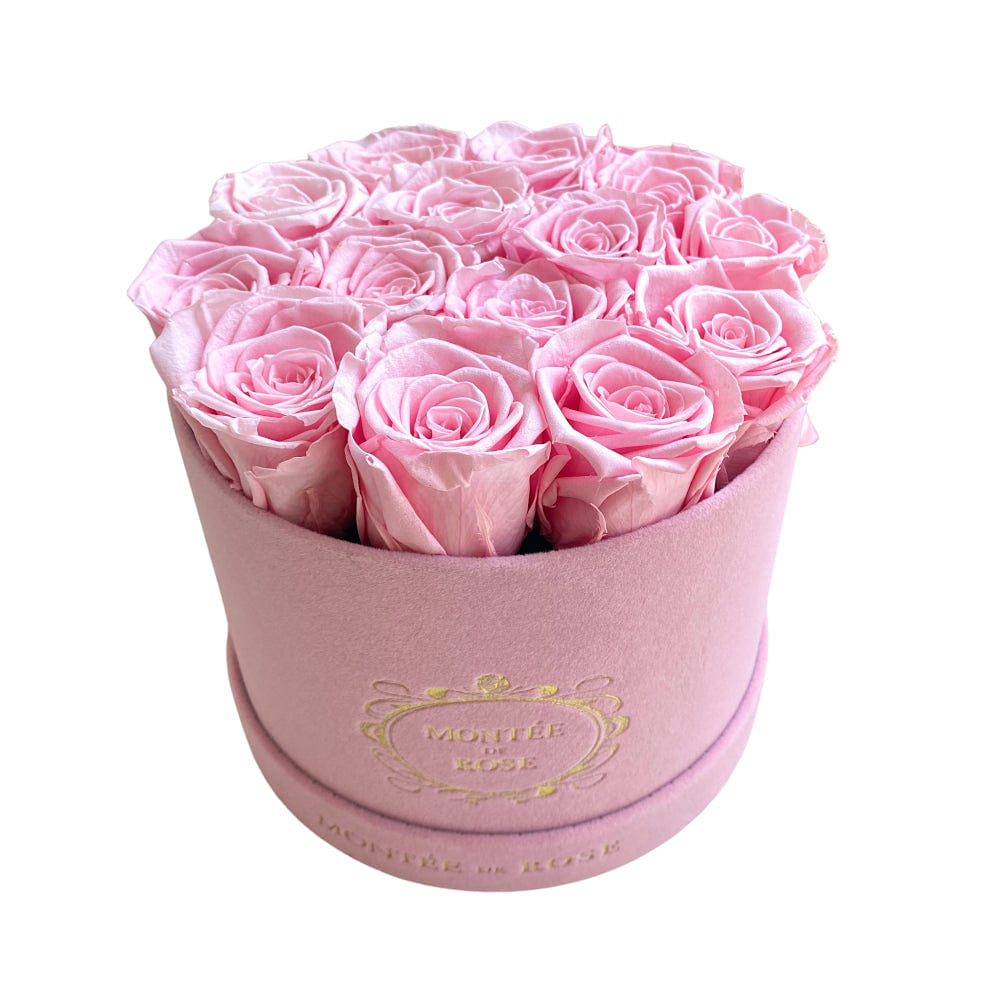 Suede Pink Medium Round Bright Pink 1 each