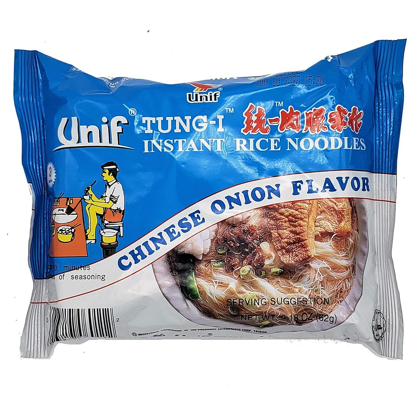 Tung-I Instant Rice Noodles Chinese Onion Flavor 2.18 oz 1 each