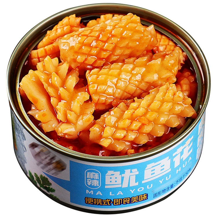 麻辣鱿鱼花100*1罐