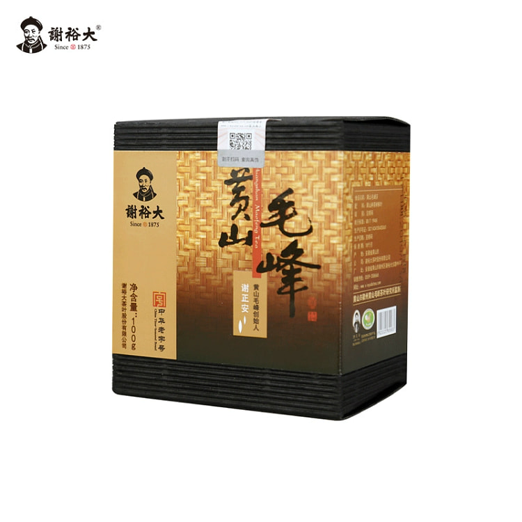 谢裕大黄山毛峰高山云雾野茶毛尖绿茶安徽茶叶口粮茶100g