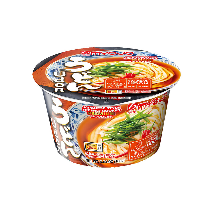 Myojo Bowl Udon Hot Spicy