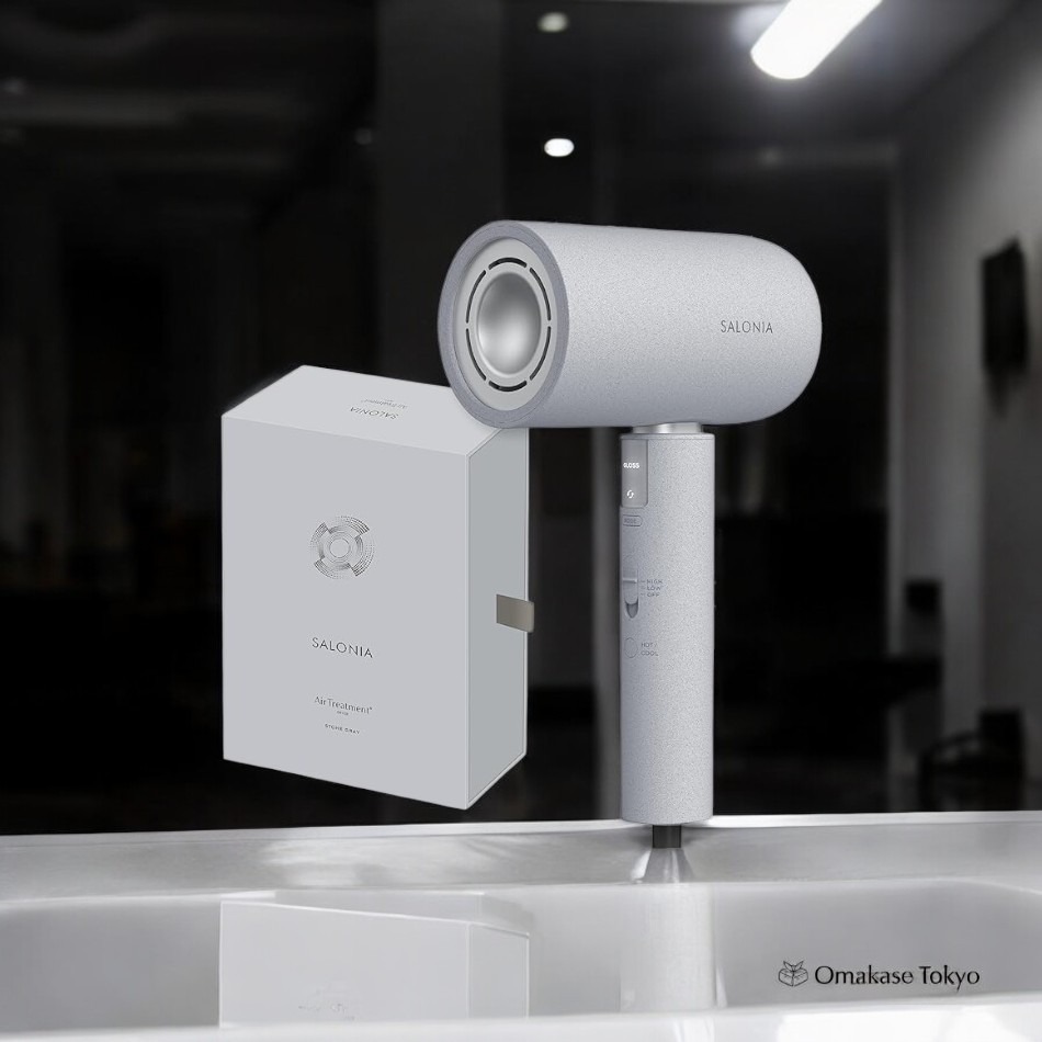 ヘアドライヤー SALONIA AIR TREATMENT DRYER STONE GRAY Salonia Air Treatment Dryer Gray - Weee!