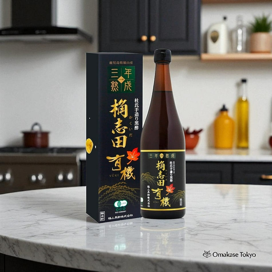 Kakuida Yuki 3 Year Aged Organic Black Vinegar 720 720 ml
