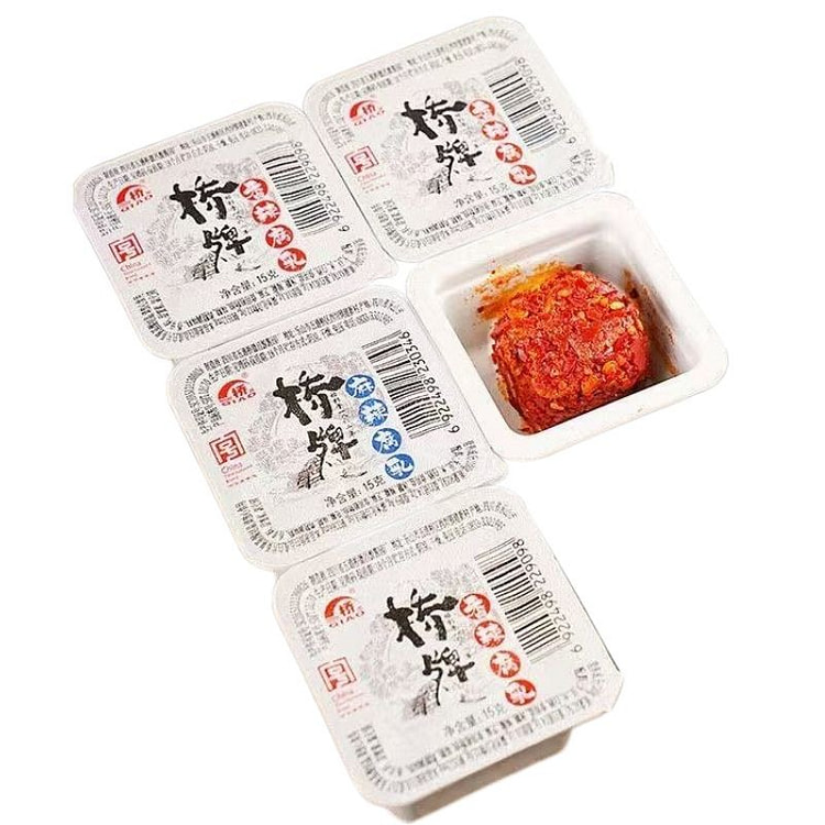 桥牌 川渝手工香辣即食腐乳5块 75g 150 克