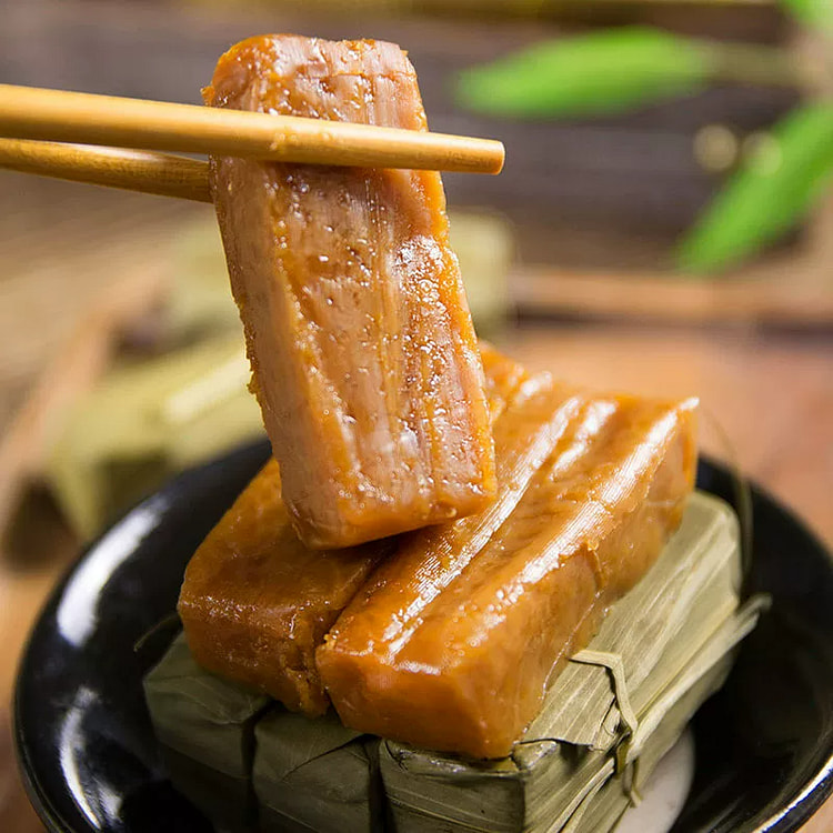 竹叶糕黄粑糯米糕点传统手工叶儿粑