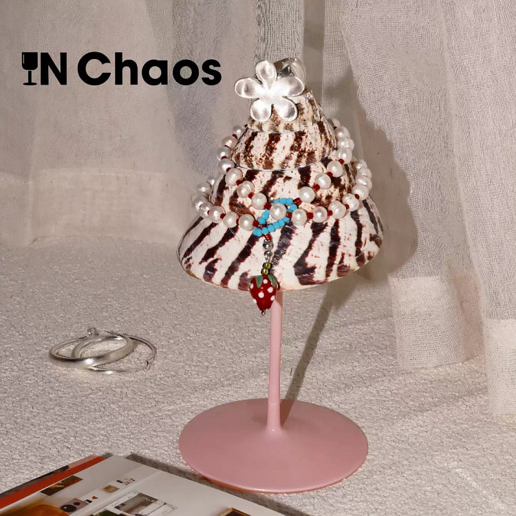 IN Chaos|粉塔螺粉杆手链项链首饰展示架 1 个